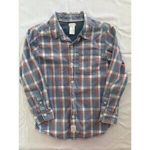 Carter's Boys size 8 Long sleeve pastel Spring Dress Shirt Top Easter Church